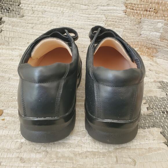 APEX Conform Double Strap Casual Shoe Black #1260 9.5 M - Picture 7 of 11